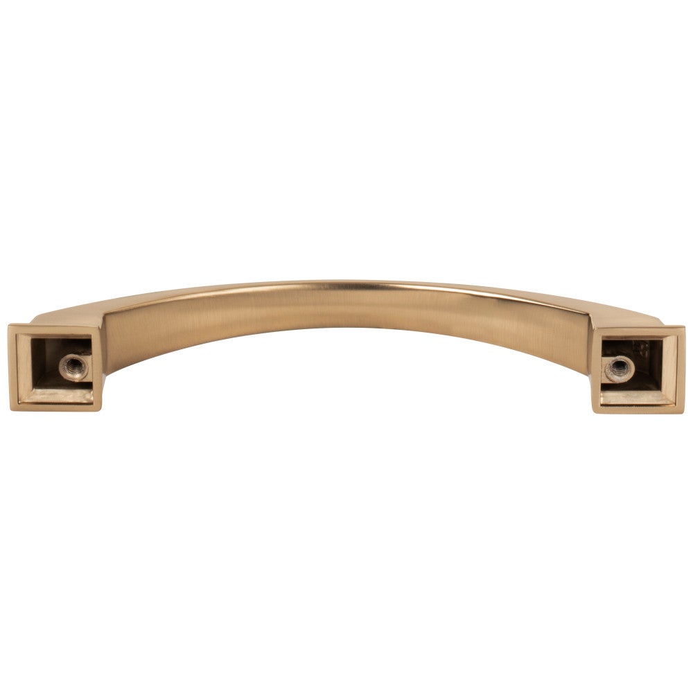Hardware Resources 96 mm Center-to-Center Satin Nickel Arched Roman Cabinet Pull