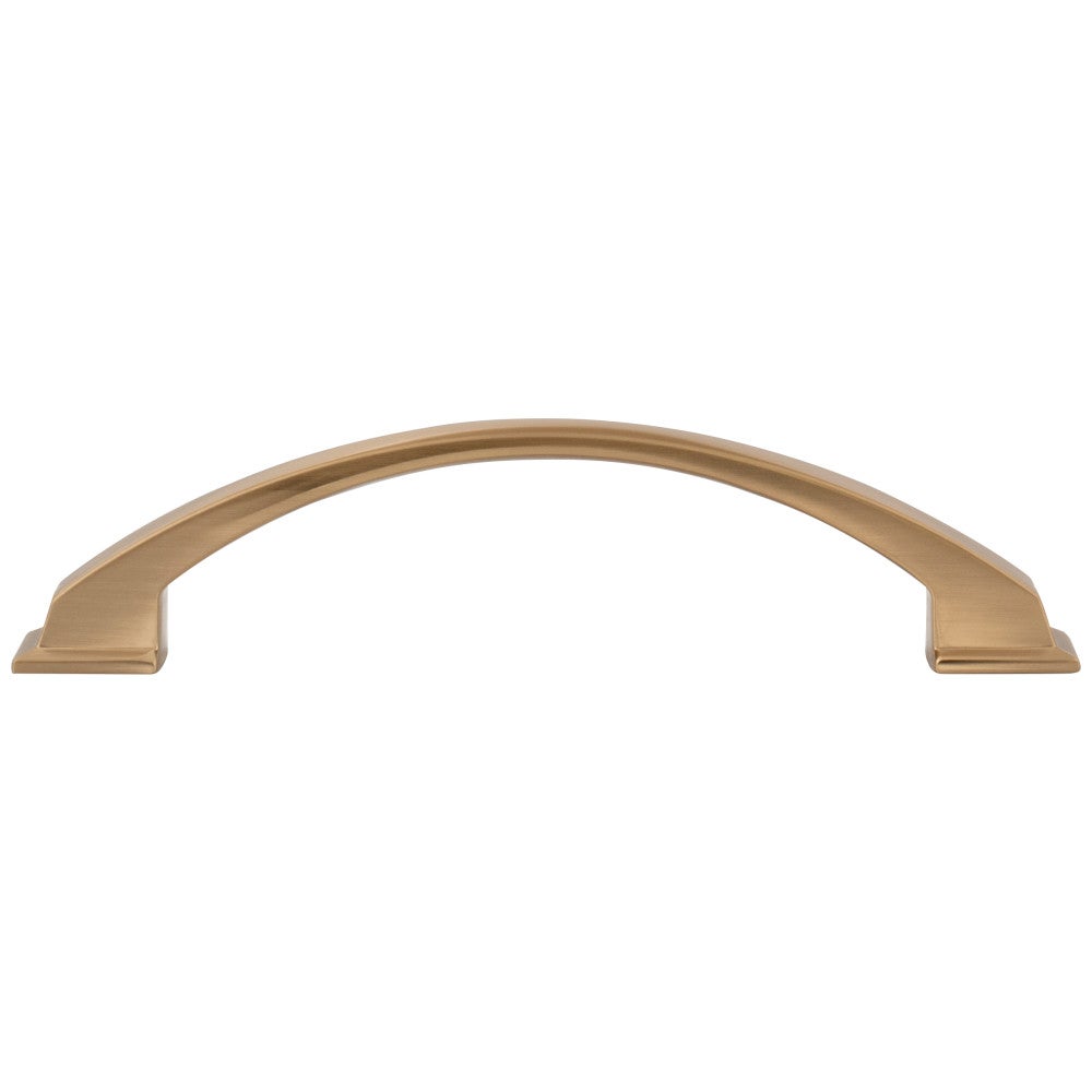 Hardware Resources 96 mm Center-to-Center Satin Nickel Arched Roman Cabinet Pull