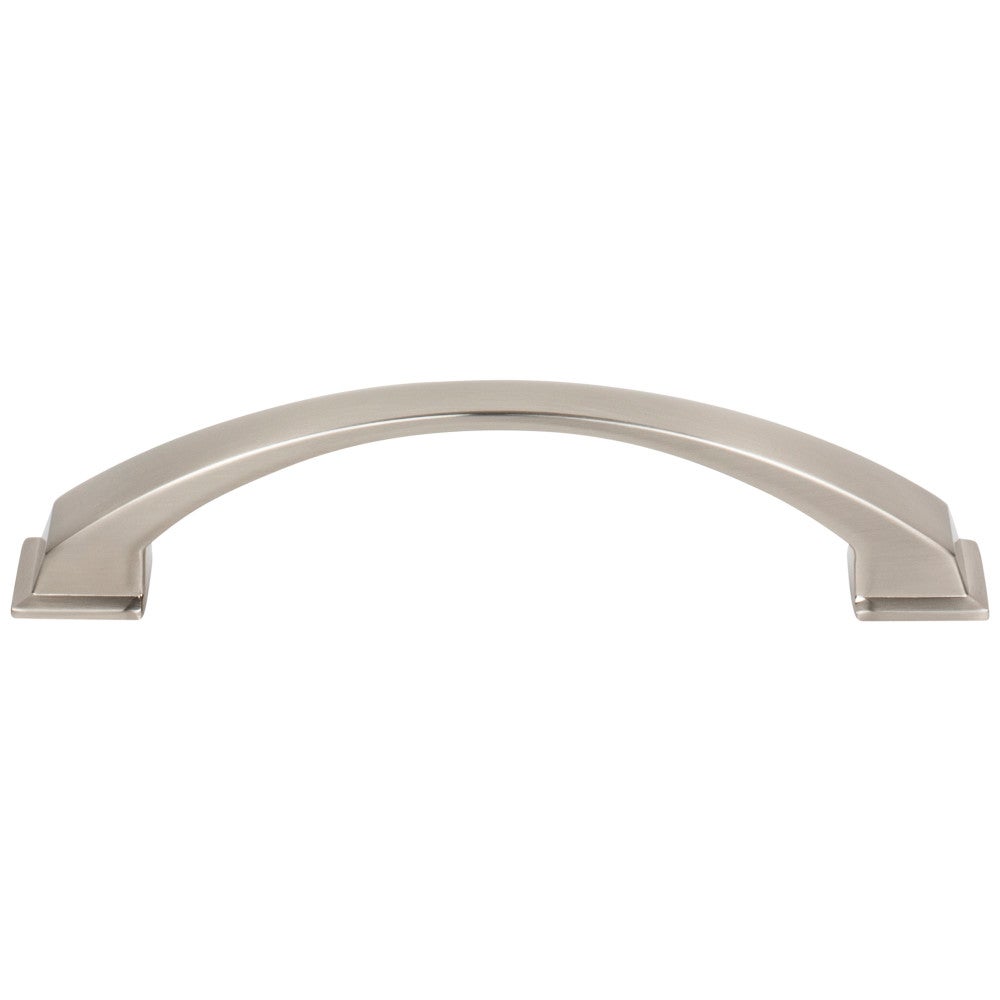 Hardware Resources 96 mm Center-to-Center Satin Nickel Arched Roman Cabinet Pull
