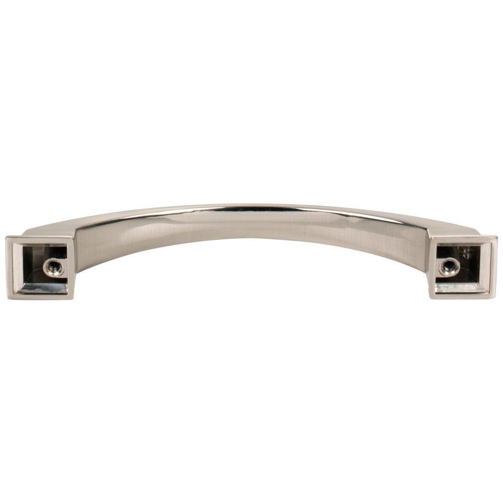 Hardware Resources 96 mm Center-to-Center Satin Nickel Arched Roman Cabinet Pull