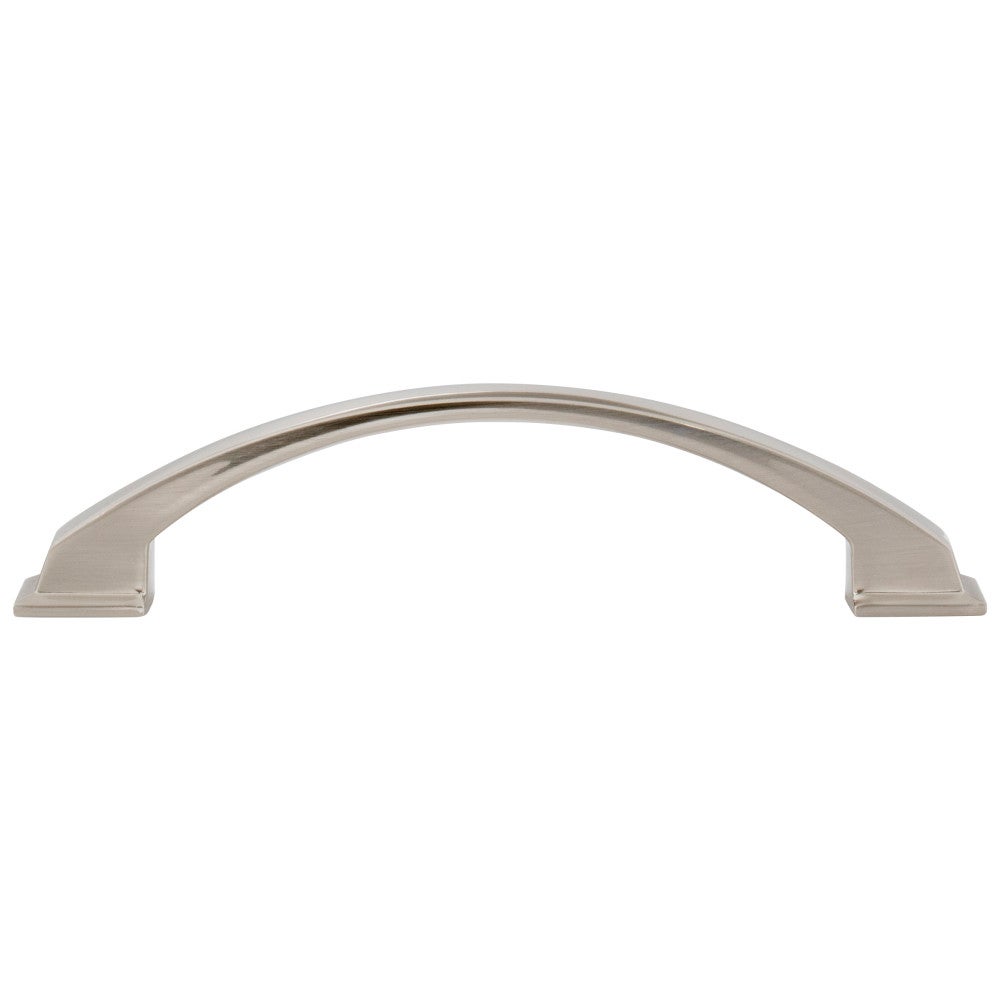 Hardware Resources 96 mm Center-to-Center Satin Nickel Arched Roman Cabinet Pull