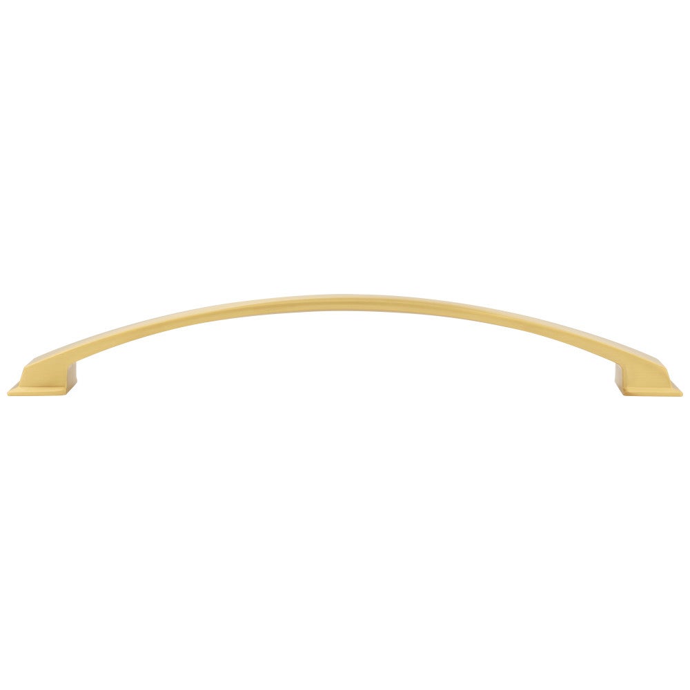 Hardware Resources 96 mm Center-to-Center Satin Nickel Arched Roman Cabinet Pull