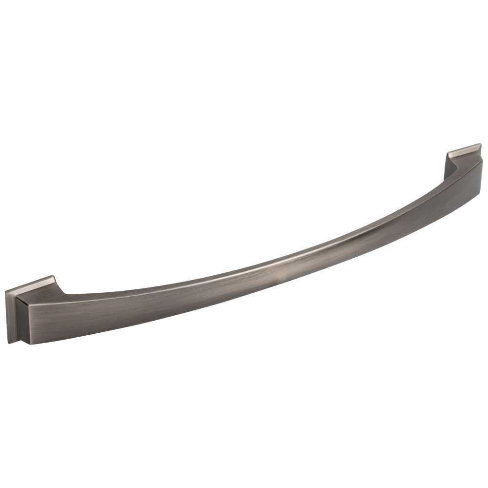 Hardware Resources 96 mm Center-to-Center Satin Nickel Arched Roman Cabinet Pull