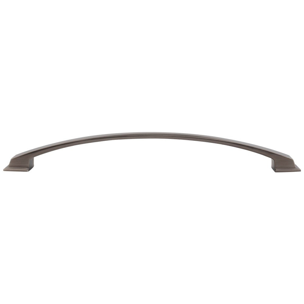 Hardware Resources 96 mm Center-to-Center Satin Nickel Arched Roman Cabinet Pull