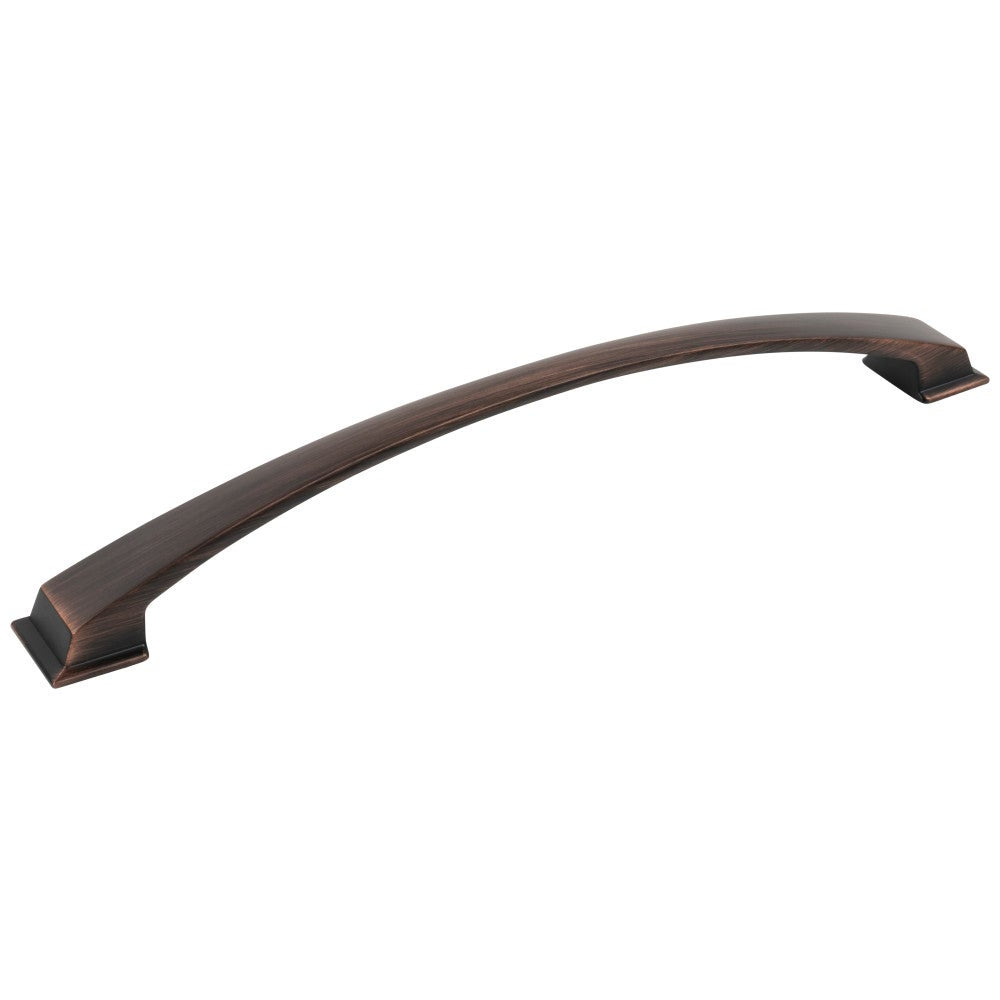 Hardware Resources 96 mm Center-to-Center Satin Nickel Arched Roman Cabinet Pull
