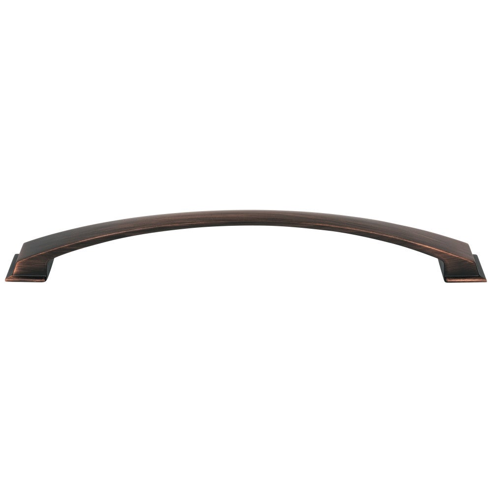 Hardware Resources 96 mm Center-to-Center Satin Nickel Arched Roman Cabinet Pull