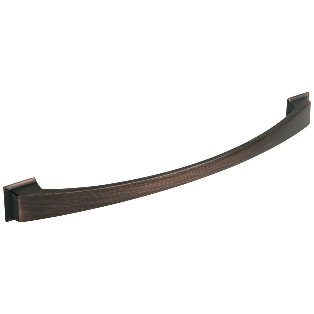 Hardware Resources 96 mm Center-to-Center Satin Nickel Arched Roman Cabinet Pull