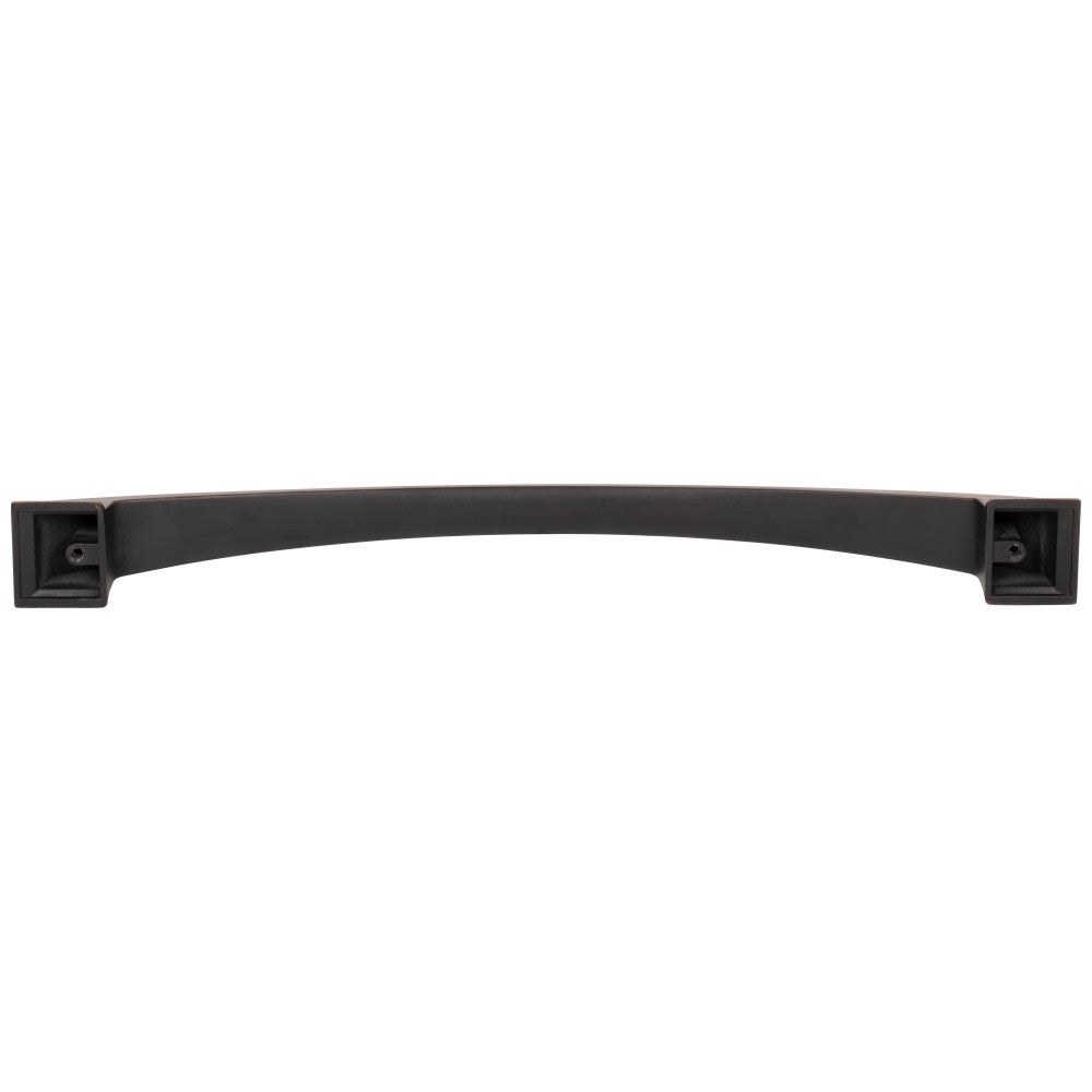 Hardware Resources 96 mm Center-to-Center Satin Nickel Arched Roman Cabinet Pull