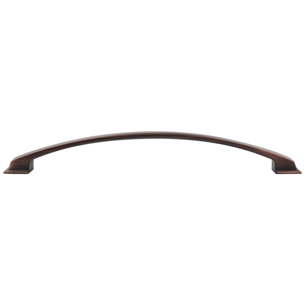Hardware Resources 96 mm Center-to-Center Satin Nickel Arched Roman Cabinet Pull