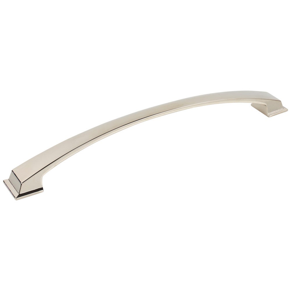 Hardware Resources 96 mm Center-to-Center Satin Nickel Arched Roman Cabinet Pull