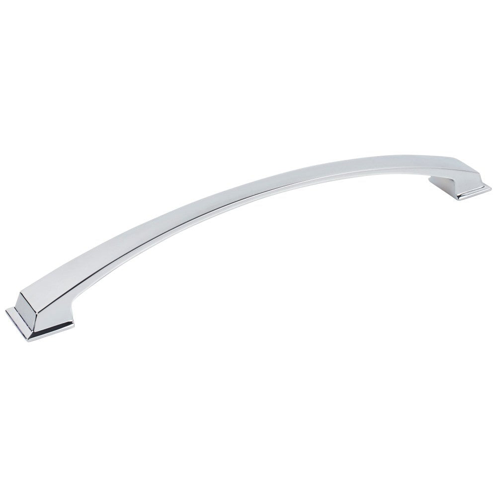Hardware Resources 96 mm Center-to-Center Satin Nickel Arched Roman Cabinet Pull