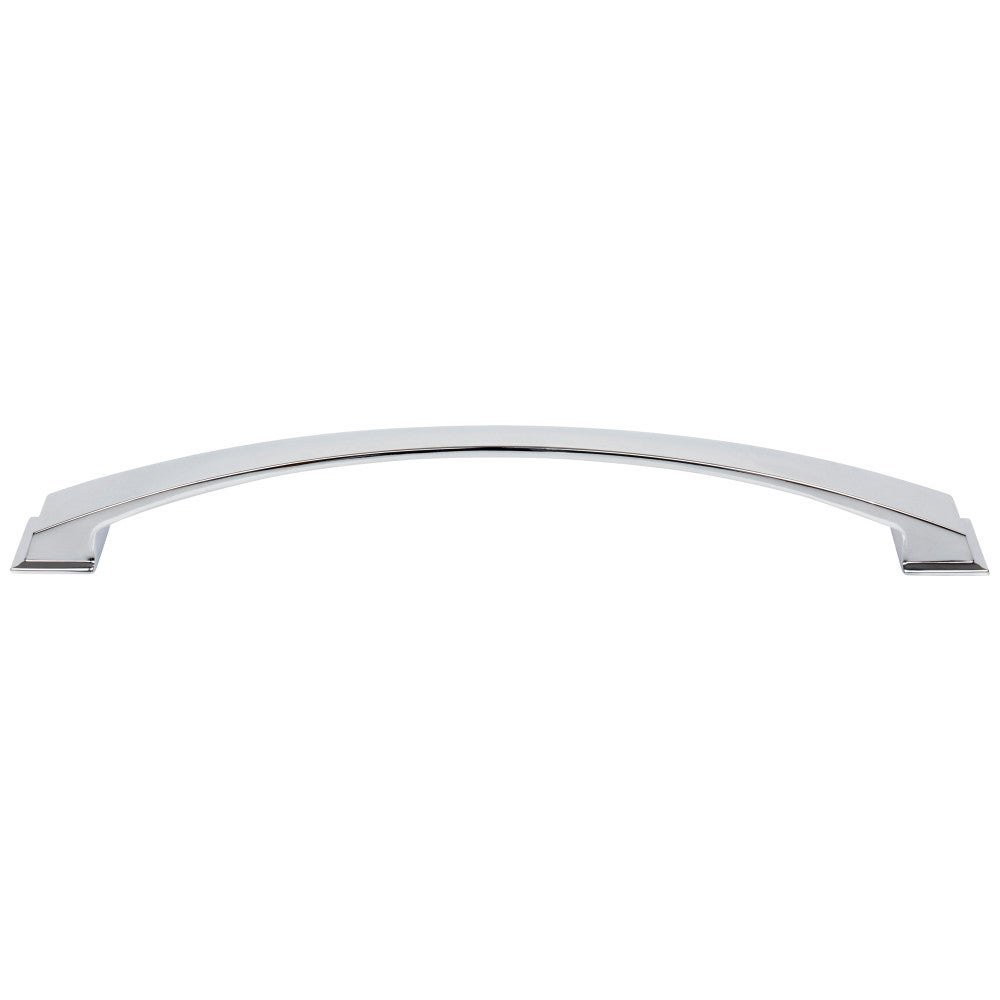 Hardware Resources 96 mm Center-to-Center Satin Nickel Arched Roman Cabinet Pull