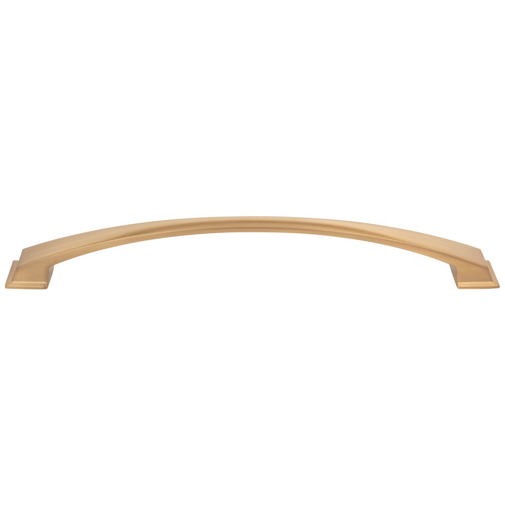 Hardware Resources 96 mm Center-to-Center Satin Nickel Arched Roman Cabinet Pull