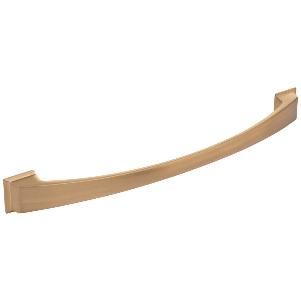 Hardware Resources 96 mm Center-to-Center Satin Nickel Arched Roman Cabinet Pull