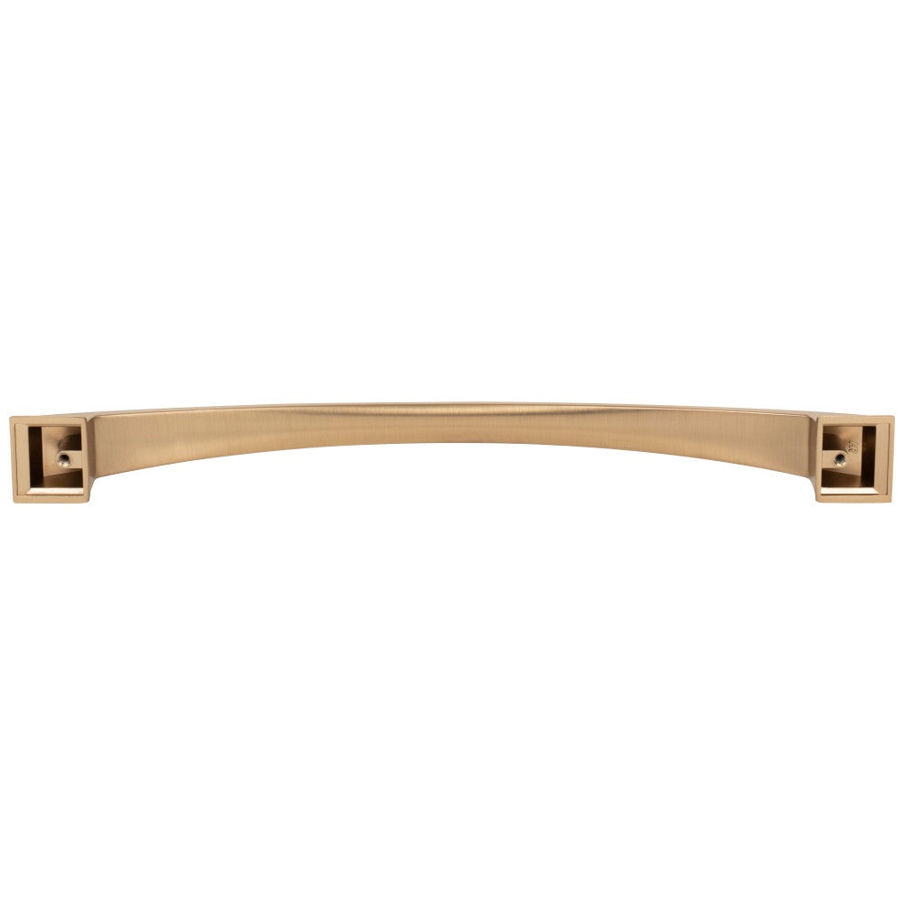 Hardware Resources 96 mm Center-to-Center Satin Nickel Arched Roman Cabinet Pull