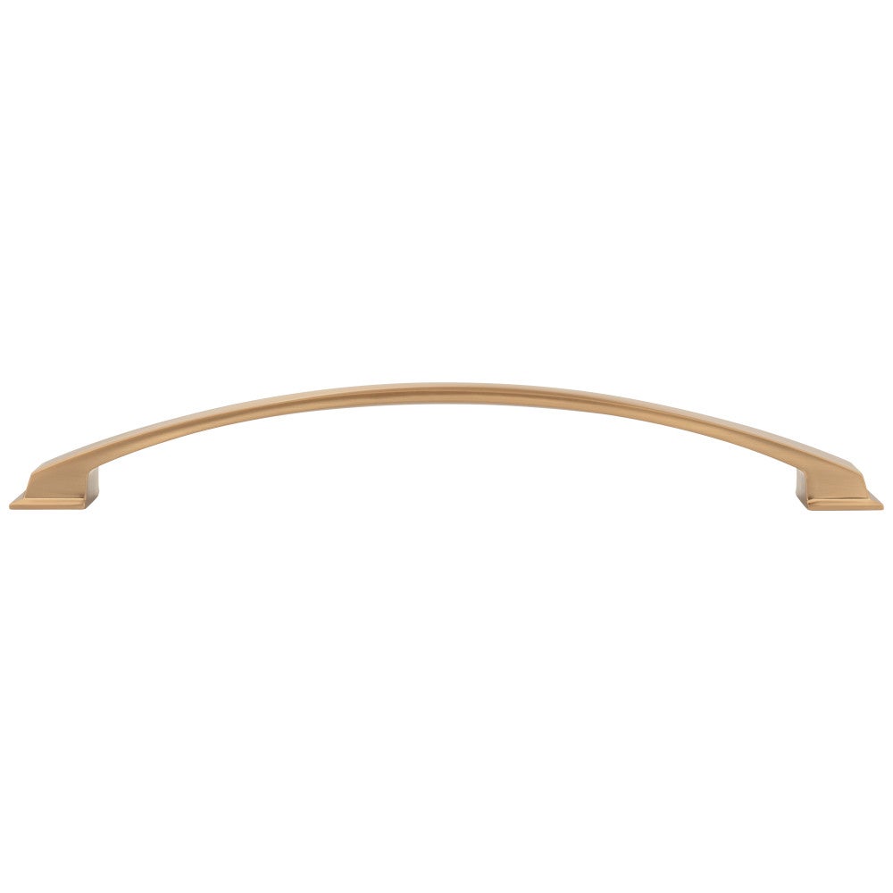 Hardware Resources 96 mm Center-to-Center Satin Nickel Arched Roman Cabinet Pull