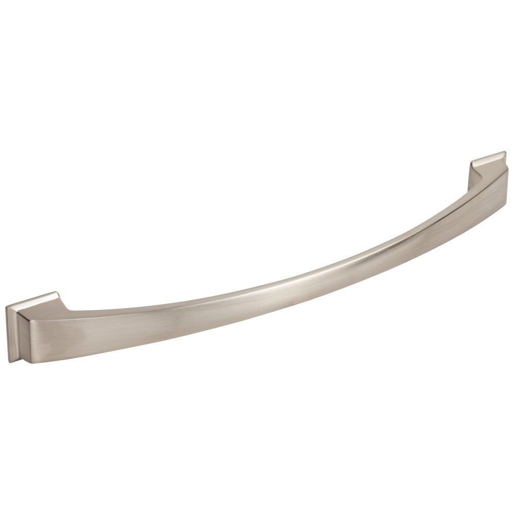 Hardware Resources 96 mm Center-to-Center Satin Nickel Arched Roman Cabinet Pull