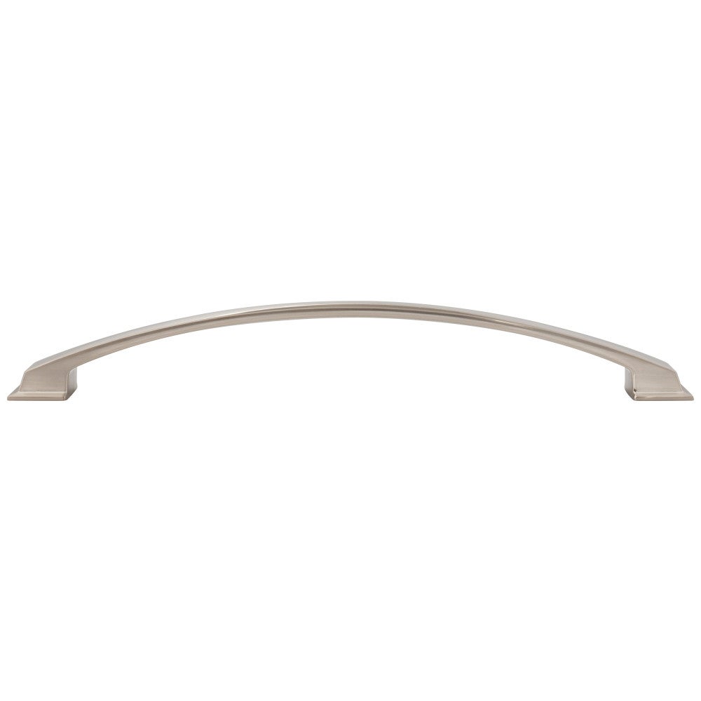 Hardware Resources 96 mm Center-to-Center Satin Nickel Arched Roman Cabinet Pull