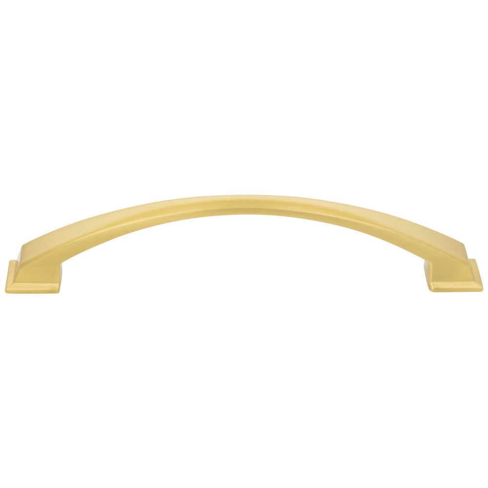 Hardware Resources 96 mm Center-to-Center Satin Nickel Arched Roman Cabinet Pull