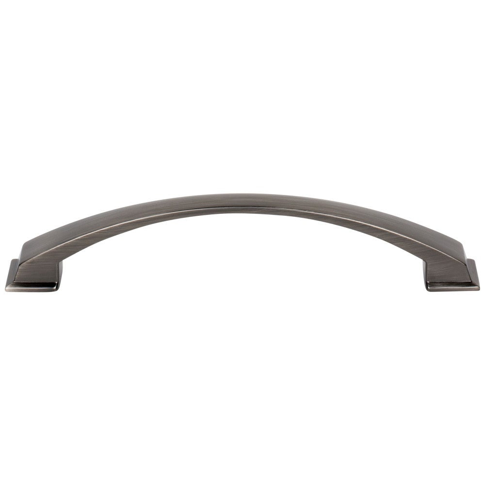 Hardware Resources 96 mm Center-to-Center Satin Nickel Arched Roman Cabinet Pull