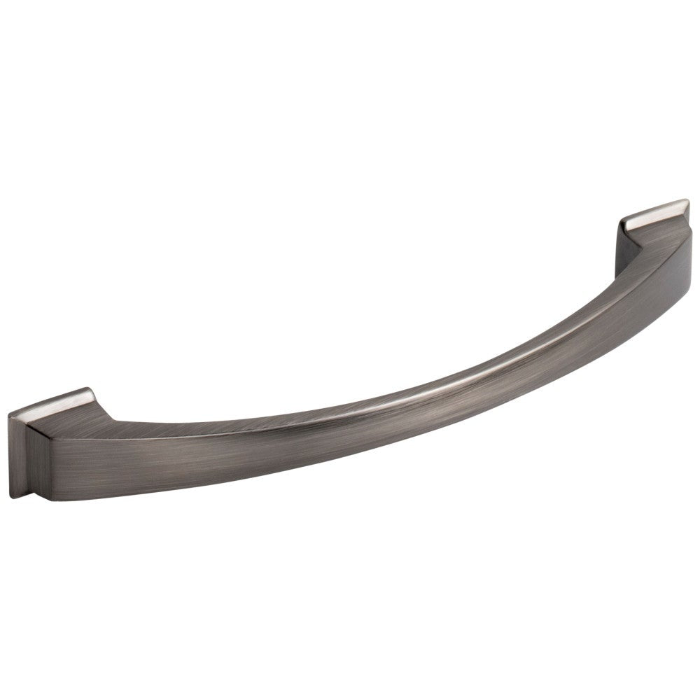 Hardware Resources 96 mm Center-to-Center Satin Nickel Arched Roman Cabinet Pull