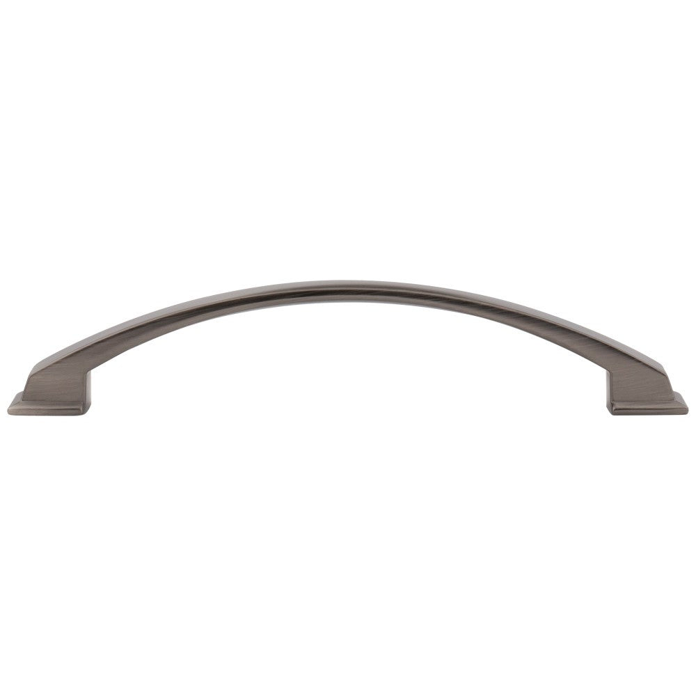 Hardware Resources 96 mm Center-to-Center Satin Nickel Arched Roman Cabinet Pull