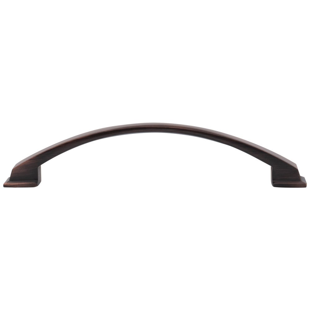 Hardware Resources 96 mm Center-to-Center Satin Nickel Arched Roman Cabinet Pull