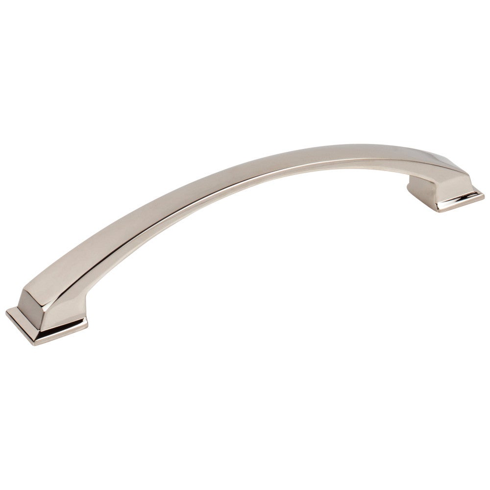 Hardware Resources 96 mm Center-to-Center Satin Nickel Arched Roman Cabinet Pull