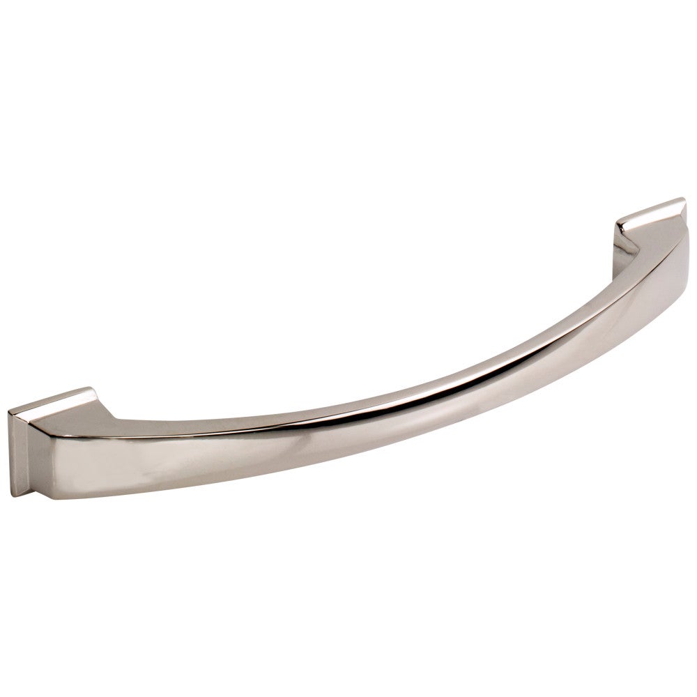 Hardware Resources 96 mm Center-to-Center Satin Nickel Arched Roman Cabinet Pull