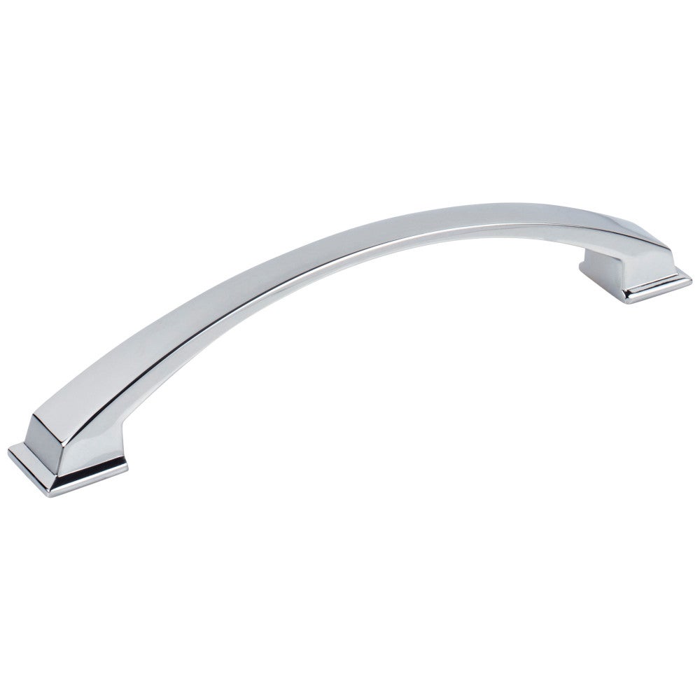 Hardware Resources 96 mm Center-to-Center Satin Nickel Arched Roman Cabinet Pull