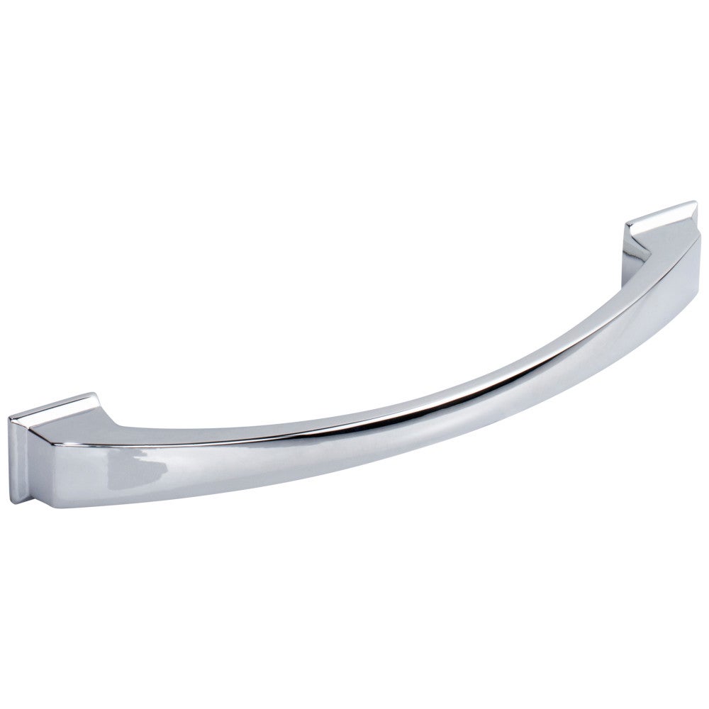 Hardware Resources 96 mm Center-to-Center Satin Nickel Arched Roman Cabinet Pull