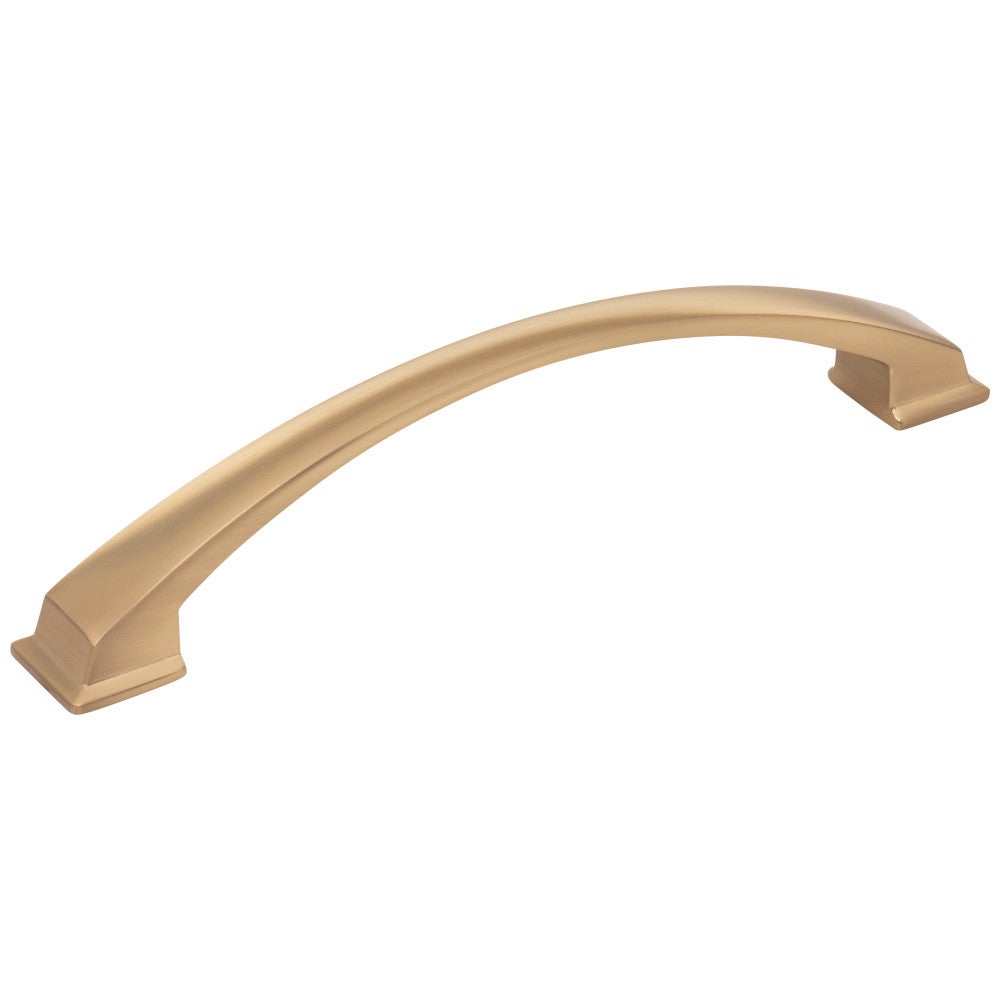 Hardware Resources 96 mm Center-to-Center Satin Nickel Arched Roman Cabinet Pull