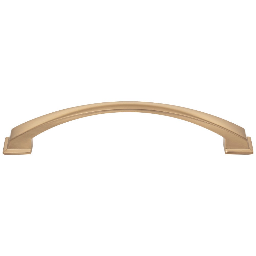 Hardware Resources 96 mm Center-to-Center Satin Nickel Arched Roman Cabinet Pull