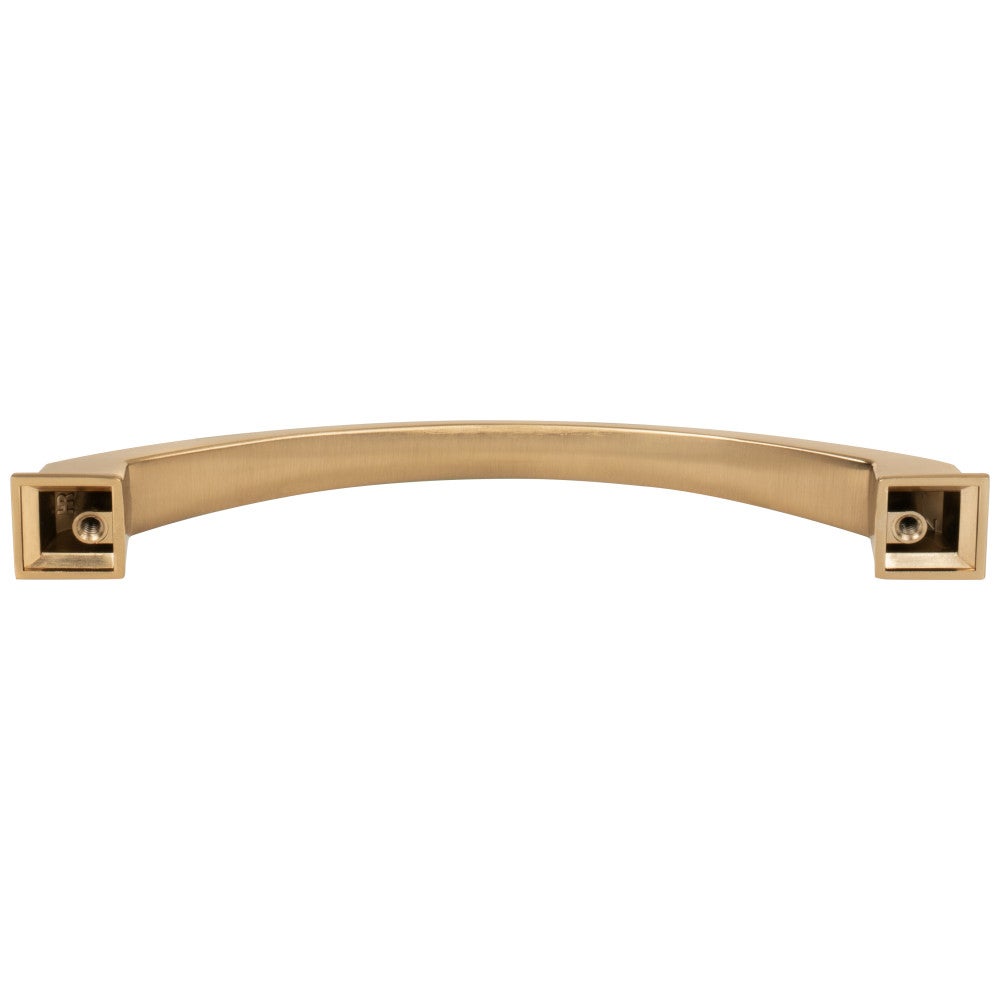 Hardware Resources 96 mm Center-to-Center Satin Nickel Arched Roman Cabinet Pull