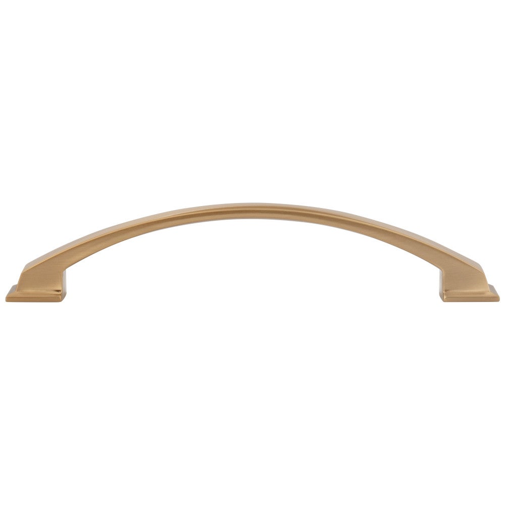Hardware Resources 96 mm Center-to-Center Satin Nickel Arched Roman Cabinet Pull