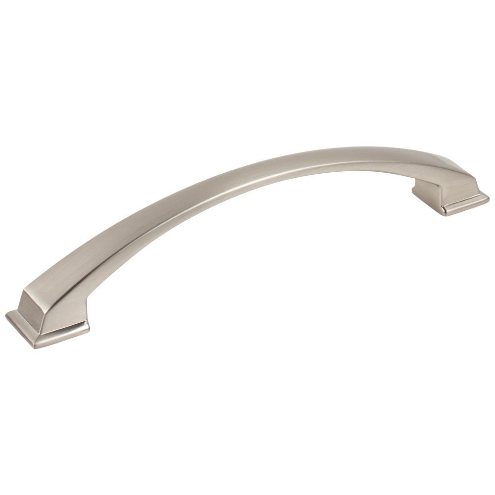 Hardware Resources 96 mm Center-to-Center Satin Nickel Arched Roman Cabinet Pull