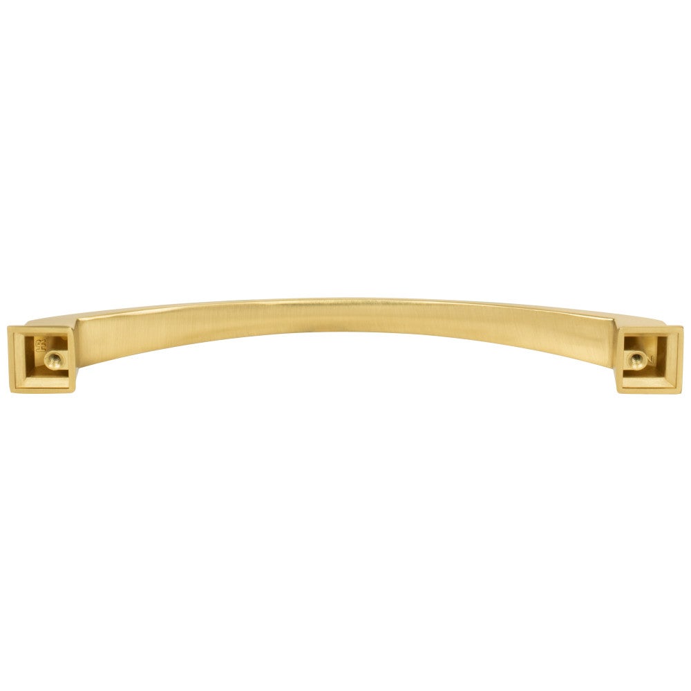 Hardware Resources 96 mm Center-to-Center Satin Nickel Arched Roman Cabinet Pull