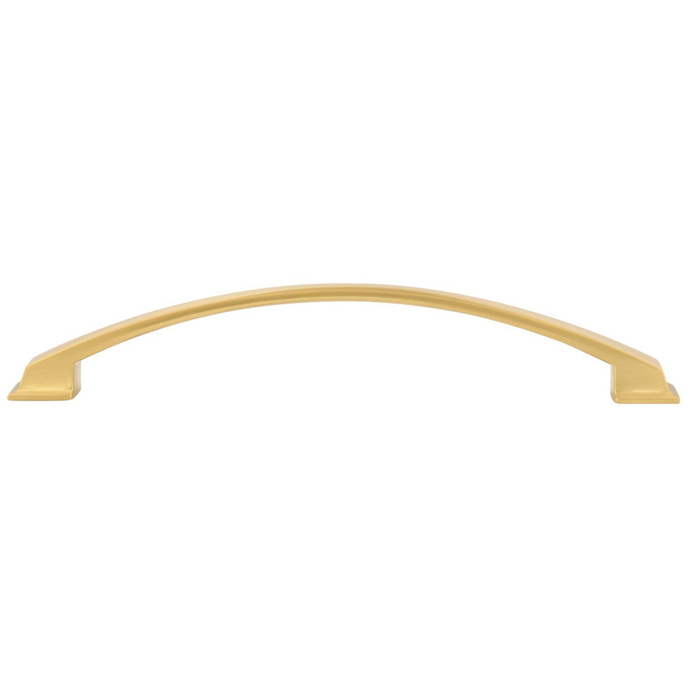 Hardware Resources 96 mm Center-to-Center Satin Nickel Arched Roman Cabinet Pull