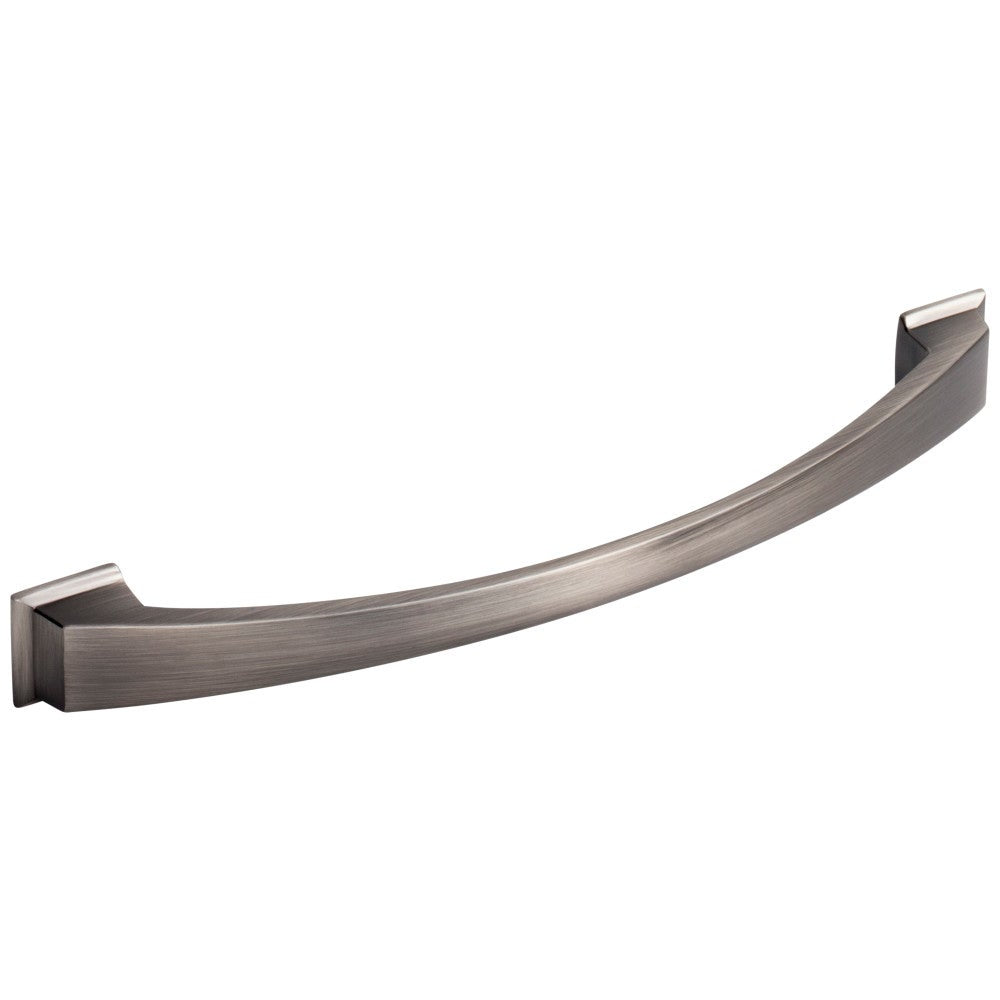 Hardware Resources 96 mm Center-to-Center Satin Nickel Arched Roman Cabinet Pull