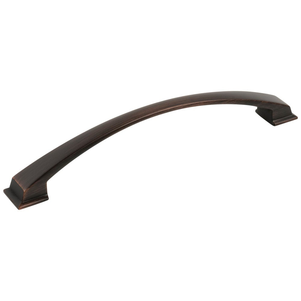 Hardware Resources 96 mm Center-to-Center Satin Nickel Arched Roman Cabinet Pull