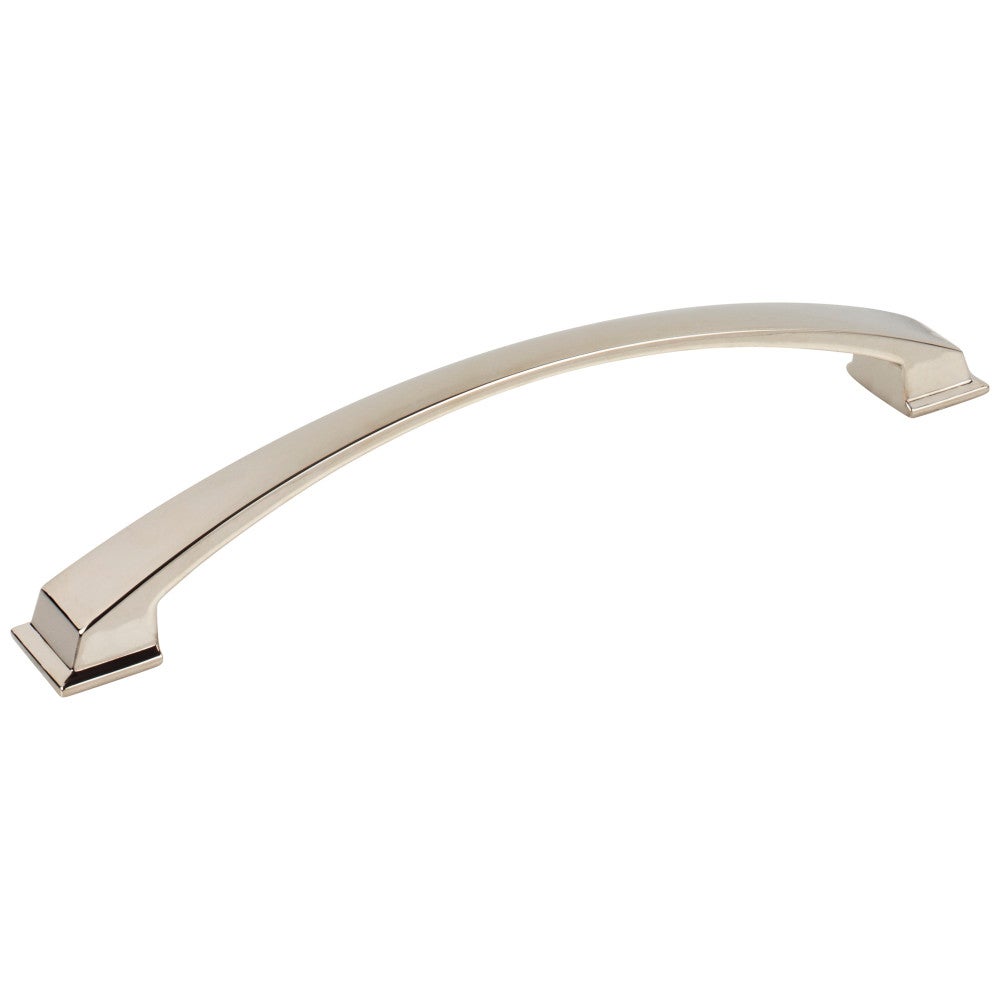 Hardware Resources 96 mm Center-to-Center Satin Nickel Arched Roman Cabinet Pull