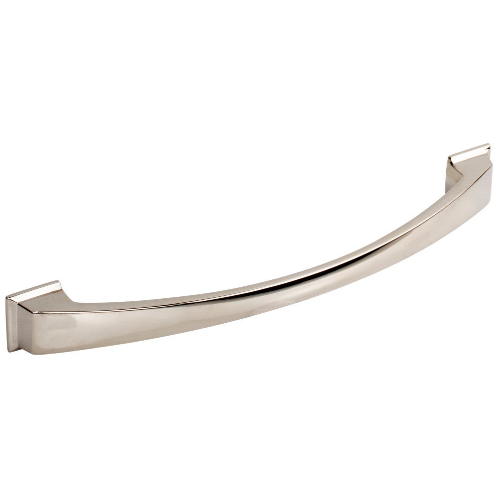 Hardware Resources 96 mm Center-to-Center Satin Nickel Arched Roman Cabinet Pull