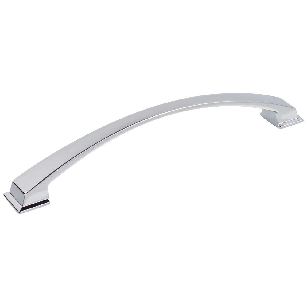 Hardware Resources 96 mm Center-to-Center Satin Nickel Arched Roman Cabinet Pull