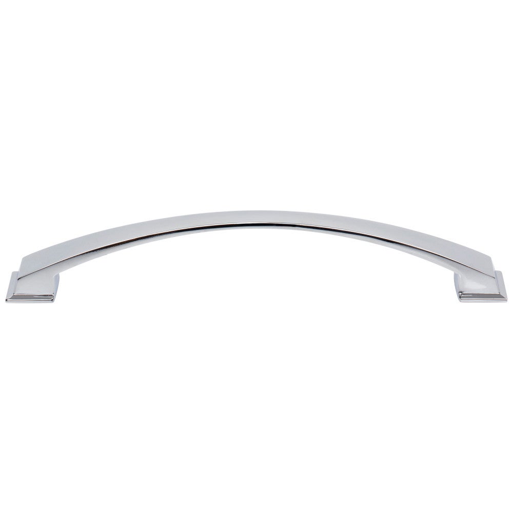 Hardware Resources 96 mm Center-to-Center Satin Nickel Arched Roman Cabinet Pull