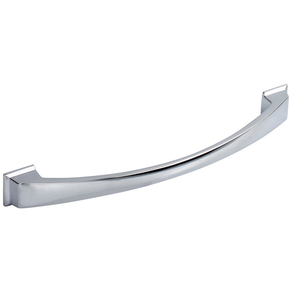 Hardware Resources 96 mm Center-to-Center Satin Nickel Arched Roman Cabinet Pull