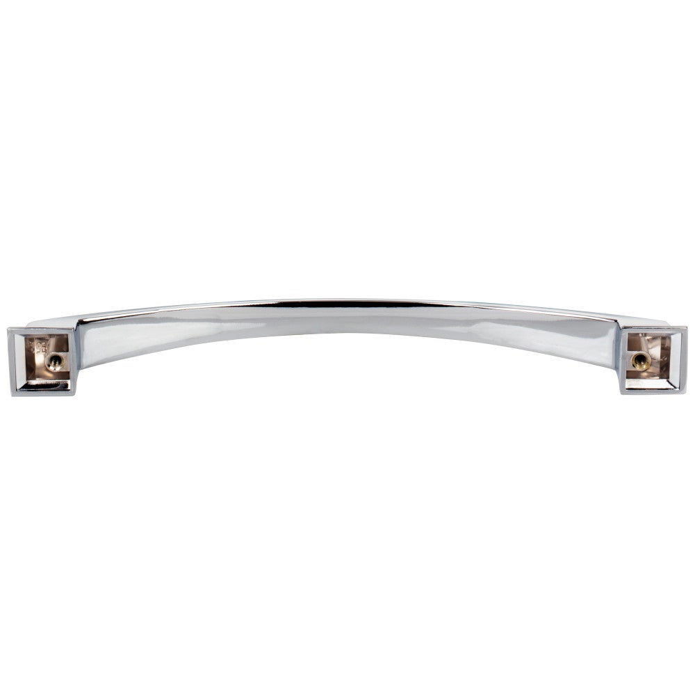 Hardware Resources 96 mm Center-to-Center Satin Nickel Arched Roman Cabinet Pull