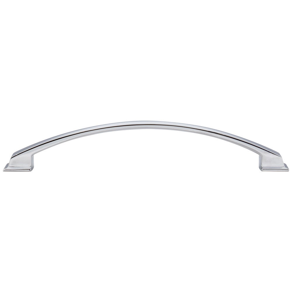 Hardware Resources 96 mm Center-to-Center Satin Nickel Arched Roman Cabinet Pull