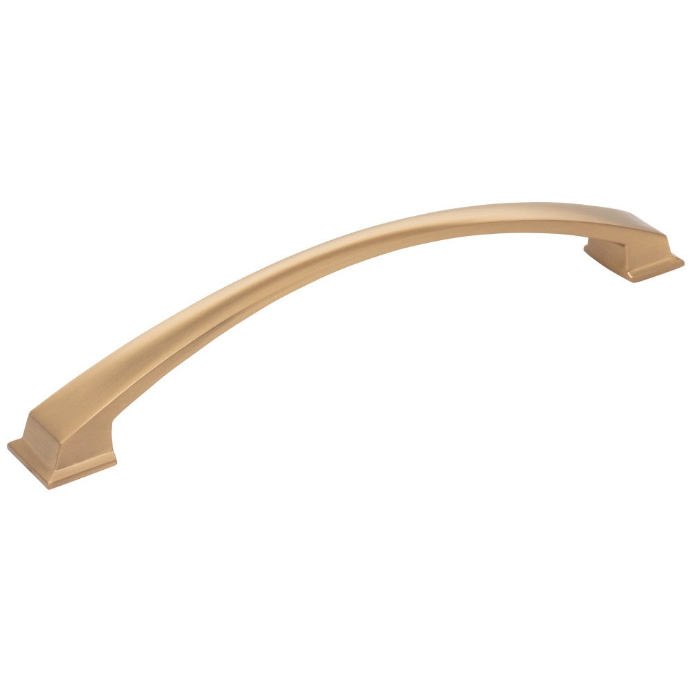 Hardware Resources 96 mm Center-to-Center Satin Nickel Arched Roman Cabinet Pull