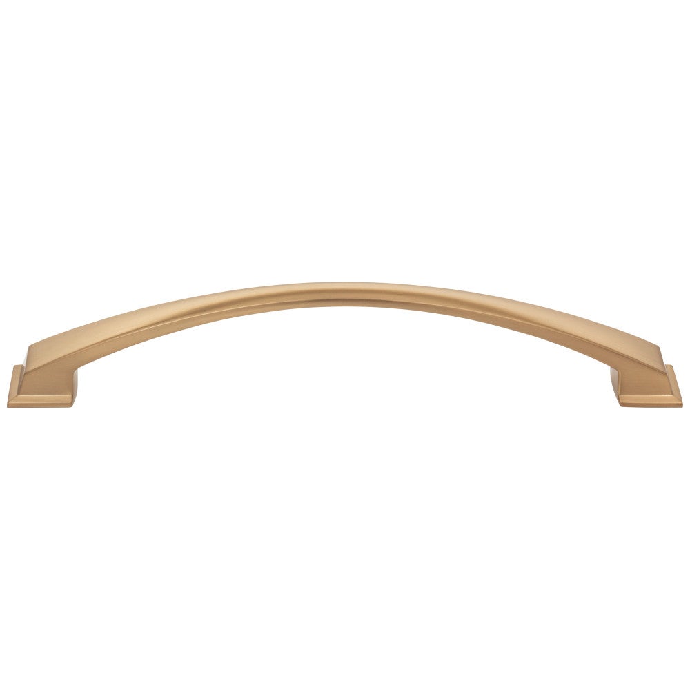 Hardware Resources 96 mm Center-to-Center Satin Nickel Arched Roman Cabinet Pull