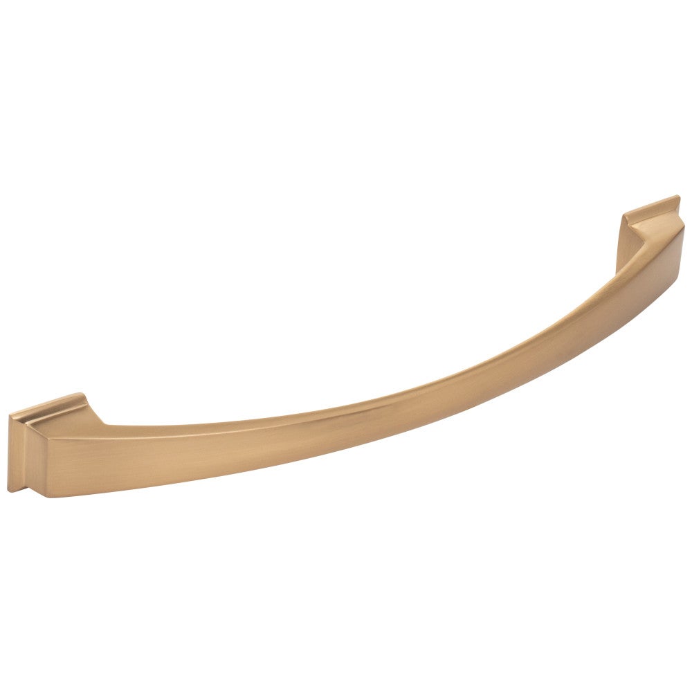 Hardware Resources 96 mm Center-to-Center Satin Nickel Arched Roman Cabinet Pull